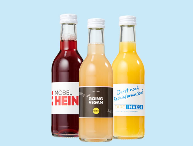 Custom label Fruit juices
