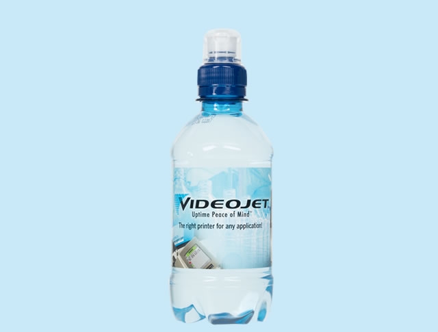 Custom printed water bottle