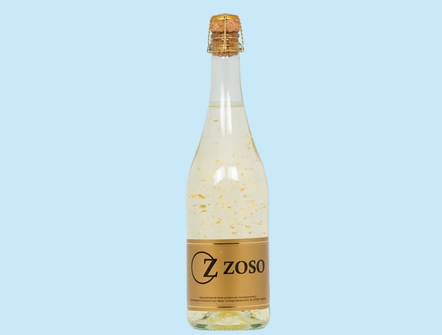 Custom label Secco Gold 75 cl. bottle 2