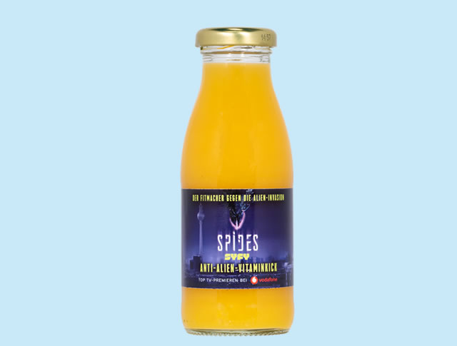 Custom label orange juice 2