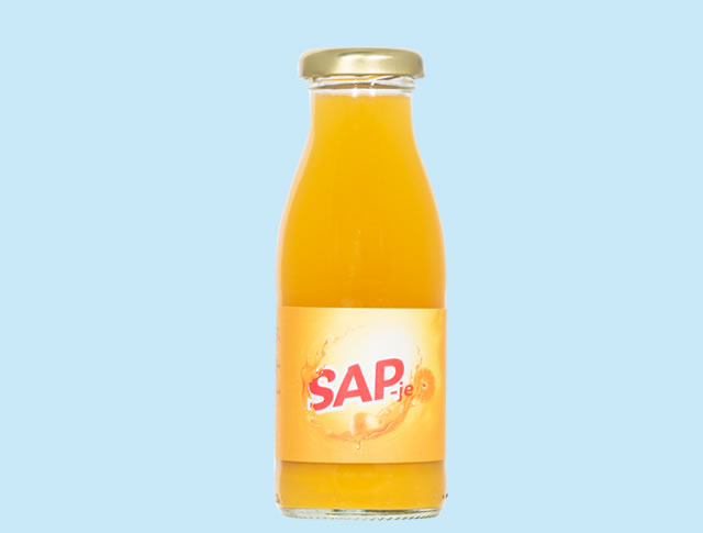 Custom label orange juice 3