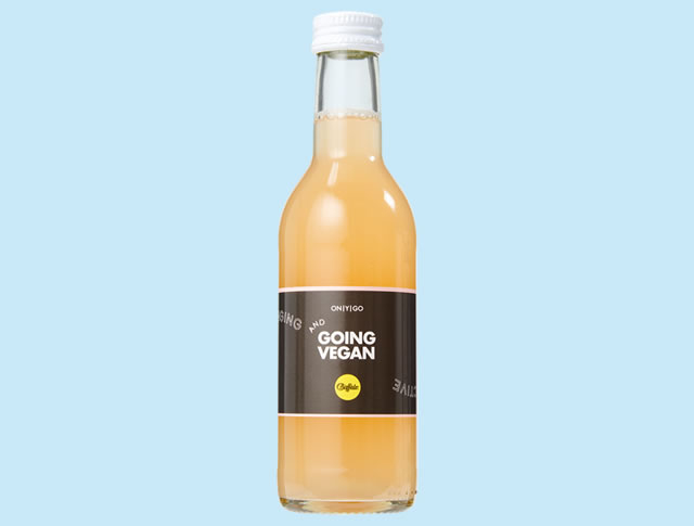 Custom label fruit juice - apple-ginger